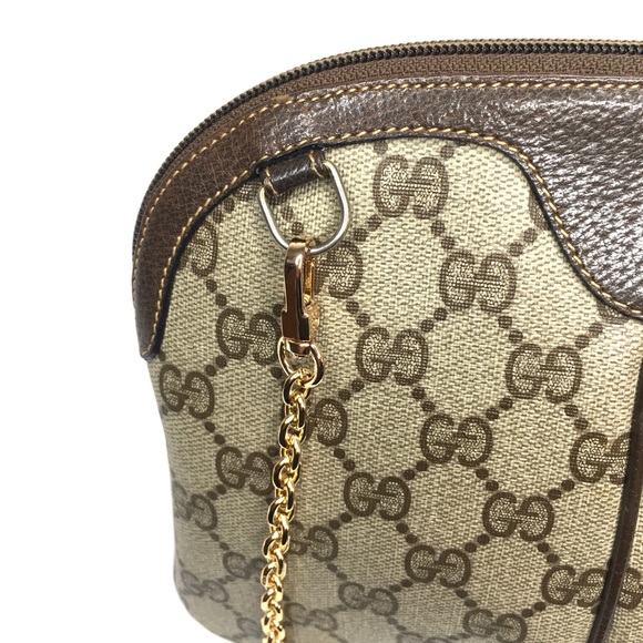 Authentic Gucci brown monogram crossbody bag - Picture 11 of 16